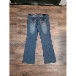 Royal Blue bootcut womens jeans Size 11